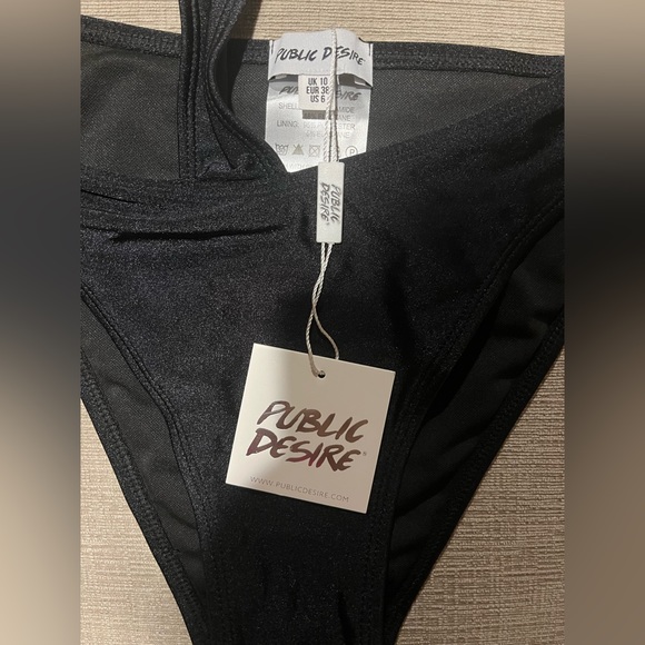 Strappy Monokini One Piece Swimsuit (ASOS Public Desire) NEW WITH TAGS - US 6 - Picture 6 of 6